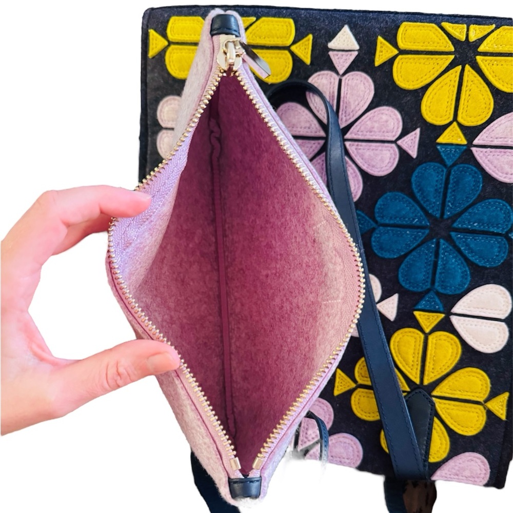 Kate Spade Kitt Felt North South Tote - Picture 5 of 12